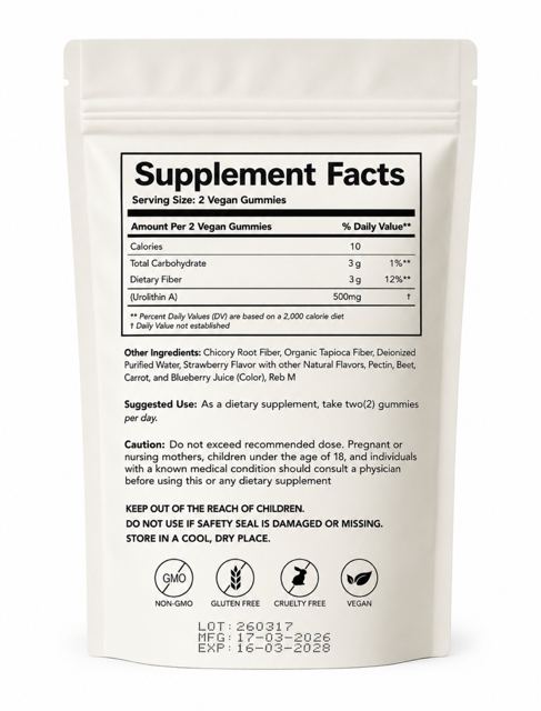 Longevity Gummies (Urolithin A+) 2 Longevity Gummies (Urolithin A+) - Image 2