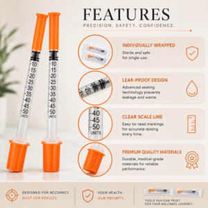 Disposable Syringe 0.5mL Sterile EO